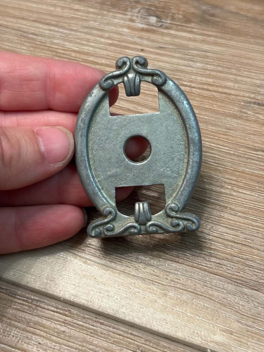 AML Vintage Cast Metal Decorative Picture Frame made in the USA